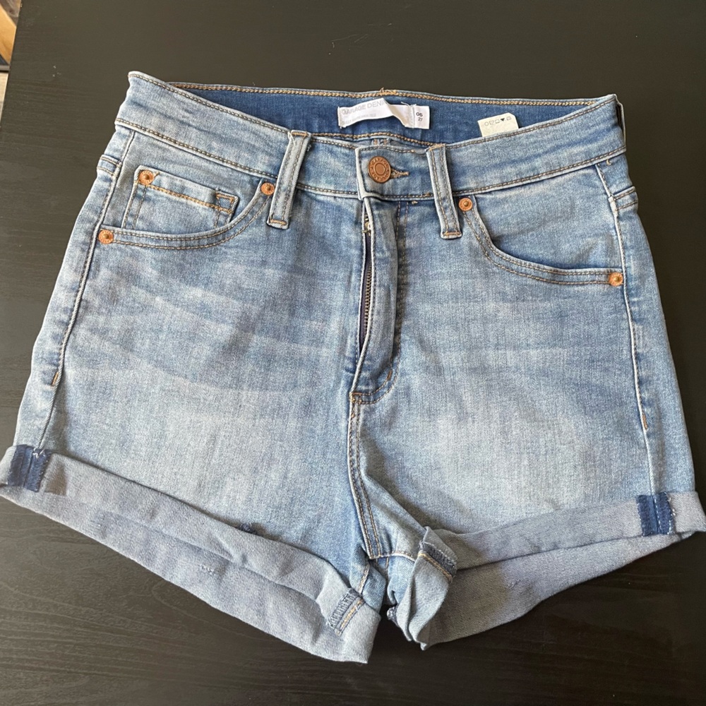 Garage denim washed light blue